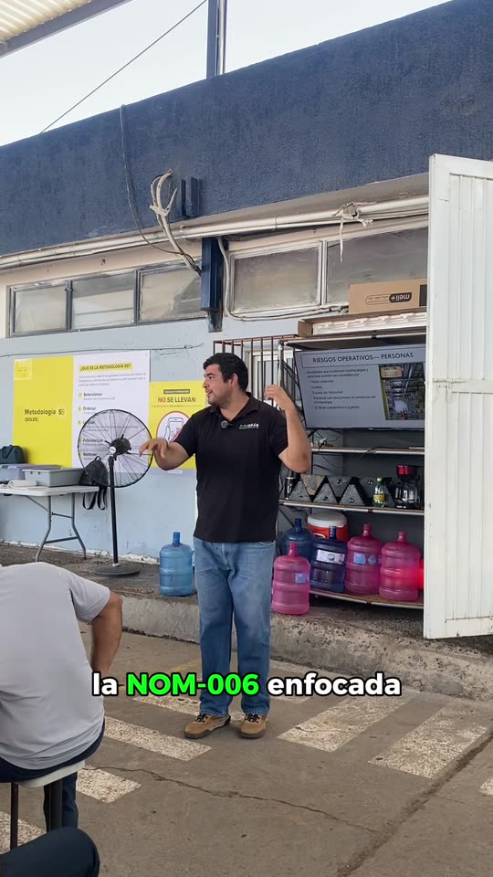 El checklist del montacargas