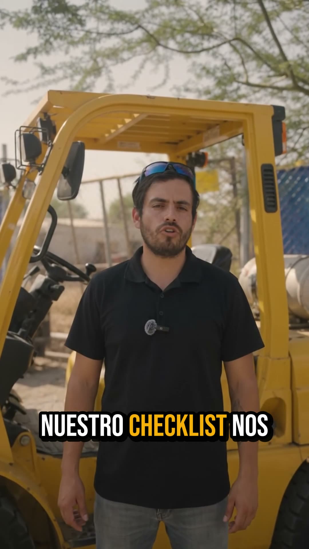 Revisión diaria de montacargas